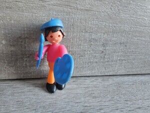 Vintage 1970s Miniature Doll Artist Painter Kinder Surprise Toys #21